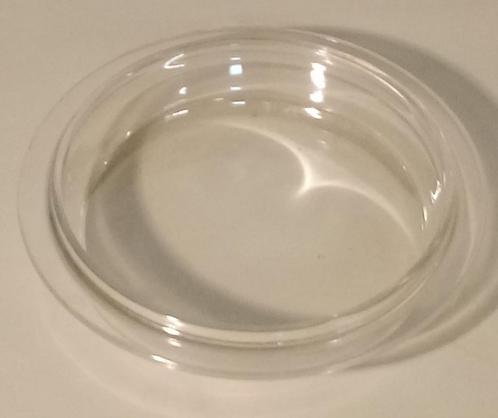 glazen kom, laag, Huis en Inrichting, Keuken | Servies, Gebruikt, Glas of Glazen, Overige stijlen, Glas, Ophalen