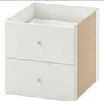 IKEA Kallax inzet 2x lade 2x deur, Ophalen, Minder dan 50 cm, 1 of 2 laden, Zo goed als nieuw