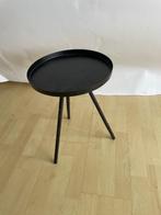 Zwart bijzettafeltje, Ophalen, Minder dan 45 cm, Minder dan 55 cm, Metaal of Aluminium