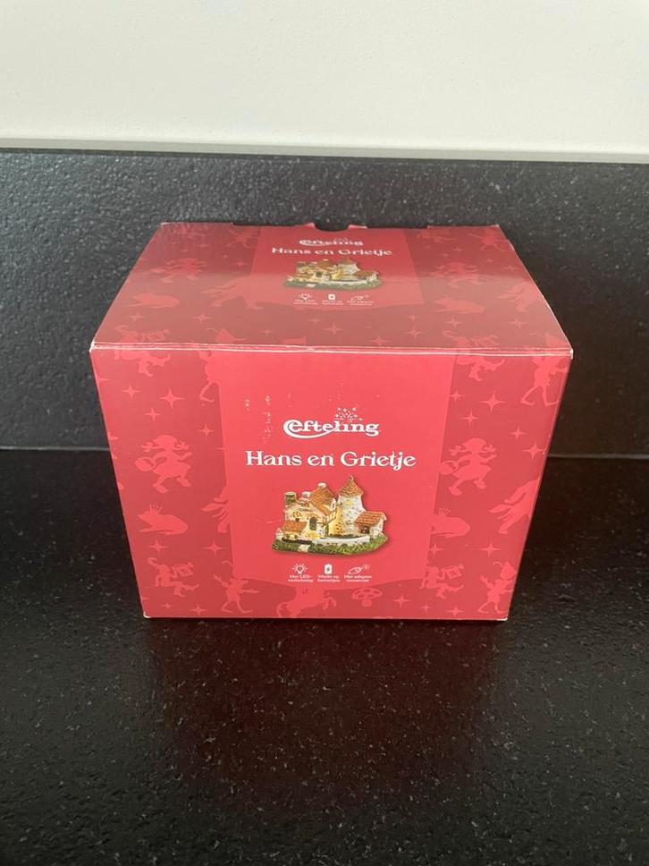 Hans en grietje huisje efteling luville kerst, Verzamelen, Efteling, Zo goed als nieuw, Beeldje of Poppetje, Ophalen of Verzenden