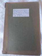 Oude kaart Overijssel - Grenzen en Landschappen, Gelezen, Ophalen of Verzenden, Landkaart, 1800 tot 2000