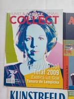 Andy Warhol 1 boek 5 tijdschriften 1 catalogus 2 x kaart, Zo goed als nieuw, Muziek, Film of Tv, Verzenden