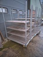 5 Deense karren met 3 legborden, Ophalen