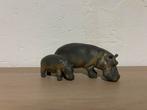 Schleich oude nijlpaarden, Verzamelen, Ophalen of Verzenden, Zo goed als nieuw, Paard, Beeldje of Figuurtje