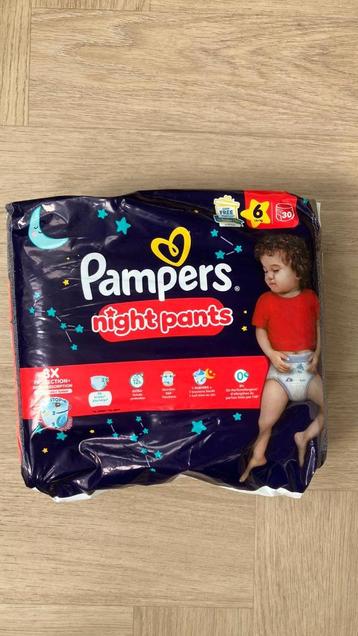pampers night pants nummer 6 (2x) beschikbaar voor biedingen