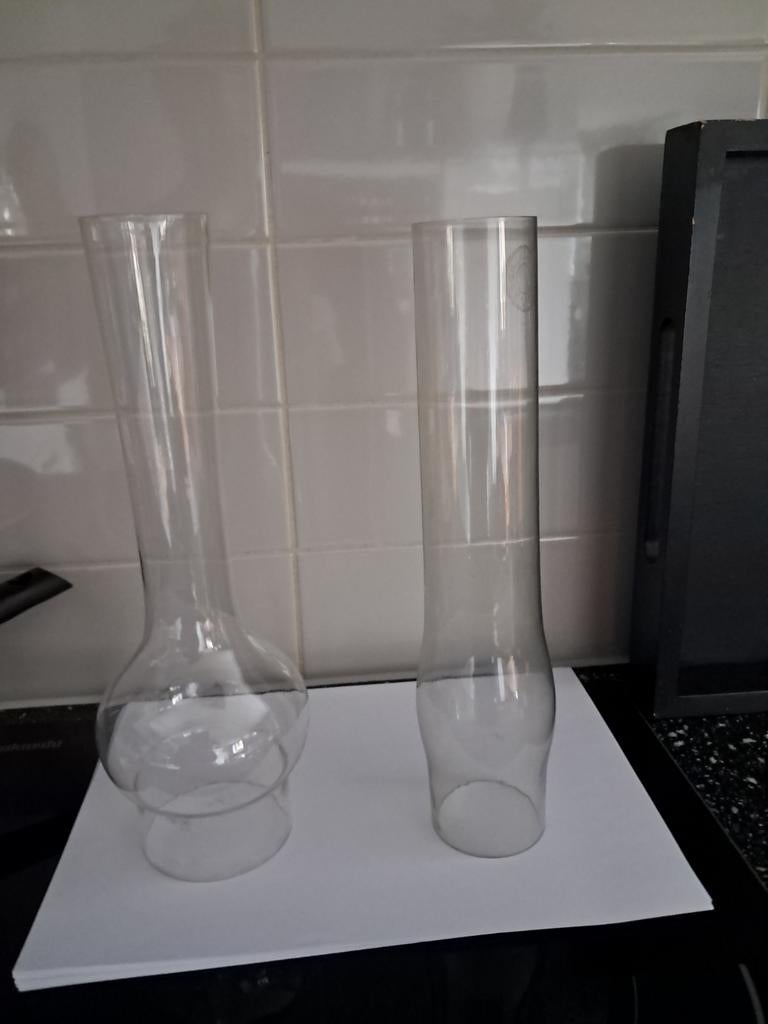 Lampe glas, Antiek en Kunst, Ophalen of Verzenden