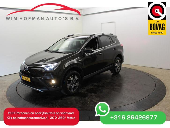 Toyota RAV4 2.5 Hybrid First Edition Camera El aKlep Navi, Auto's, Toyota, Bedrijf, Te koop, Rav4, ABS, Achteruitrijcamera, Airbags