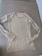 Bengh lurex goud gouden shirt longsleeve 134 140, Kinderen en Baby's, Kinderkleding | Maat 134, Zo goed als nieuw, Shirt of Longsleeve