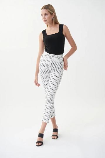 Ribkoff 5 pockets jeans superstretch wit zwarte stippen 38 beschikbaar voor biedingen