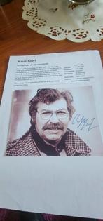 Gesigneerde foto Karel Appel, Verzenden