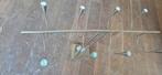 Tafel lamp, hoogte verstelbaar, Ophalen, Gebruikt, Metaal, Wandkapstok