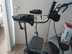 Armschaal rollator, Ophalen