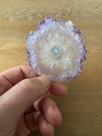 Amethist stalactiet/stalactite, Ophalen of Verzenden, Mineraal