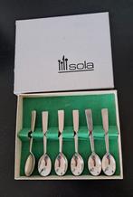 6 stuks Sola advocaatlepeltjes, Antiek en Kunst, Antiek | Bestek, Ophalen of Verzenden