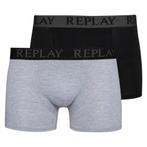 Partij ondergoed 2-pack Replay heren boxershorts, NHP International, Overige kleuren, Sales@nhp-international.com, Lange voren 21A