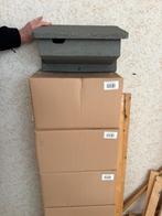 3 Houtbeton nestkasten gierzwaluw, Meerdere dieren