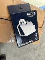 Nieuw Grohe Essentials closetrolhouder met klep, Ophalen of Verzenden, Nieuw, Toilet