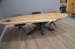 Ovale suar boomstamtafel 290 cm – BT111, Ophalen, Nieuw