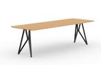 Studio Henk eettafel 300x100 cm Butterfly poot, Huis en Inrichting, Tafels | Eettafels, Ophalen, 200 cm of meer, 50 tot 100 cm