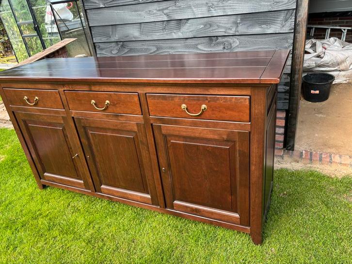 Chique kersenhouten dressoir/kast, Huis en Inrichting, Kasten | Buffetkasten, Gebruikt, Minder dan 100 cm, 150 tot 200 cm, 50 tot 75 cm