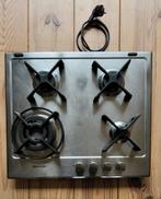 Nette inbouw kookplaat gas 60 cm Bauknecht met wokbrander, Witgoed en Apparatuur, Kookplaten, 4 kookzones, Gebruikt, Ophalen of Verzenden