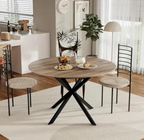 Pookie Eettafel – Organisch Design met Karakter, Huis en Inrichting, Tafels | Eettafels, Nieuw, 100 tot 150 cm, 100 tot 150 cm