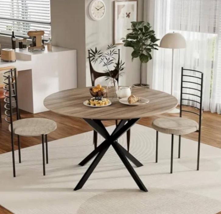 Pookie Eettafel – Organisch Design met Karakter, Huis en Inrichting, Tafels | Eettafels, Nieuw, 100 tot 150 cm, 100 tot 150 cm