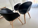 Hay AAC 22 black ook chair • eetkamerstoelen • 4 stuks, Huis en Inrichting, Stoelen, Zwart, Zo goed als nieuw, Vier, Modern