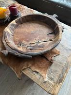Oude houten schaal, 50x40 cm, Antiek en Kunst, Ophalen of Verzenden