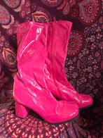 Nieuwe Knalroze Laarzen Maat 41, Hoge laarzen, Nieuw, Ophalen of Verzenden, Roze