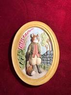 Beatrix Potter Mr Tod, Vos 3D Schilderij Wall Plaque, Verzamelen, Ophalen of Verzenden, Dier, Zo goed als nieuw