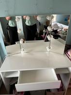 Make-up tafel, Huis en Inrichting, Tafels | Kaptafels, Minder dan 100 cm, Wit, Gebruikt, Hout