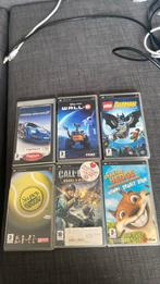 6 psp spellen, Spelcomputers en Games, Spelcomputers | Sony PSP, Ophalen, Gebruikt, Zwart