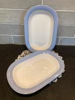 Schaaltje Potterie De Driehoek Huizen (171125), Huis en Inrichting, Ophalen of Verzenden, Overige stijlen, Aardewerk, Schaal of Schalen