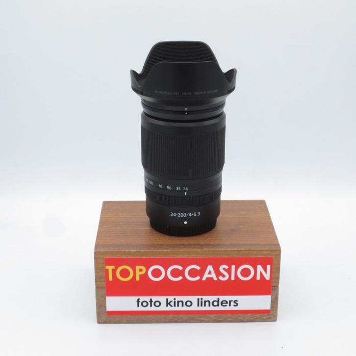 OCCASION: Nikon Z 24-200mm 1:4-6.3 VR, Audio, Tv en Foto, Fotografie | Lenzen en Objectieven, Gebruikt, Telelens, Zoom, Ophalen of Verzenden