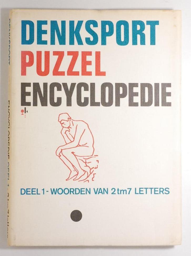 Denksport puzzel encyclopedie deel 1 - 2 t/m 7 letters, Hobby en Vrije tijd, Denksport en Puzzels, Gebruikt, Puzzelboek, Verzenden