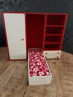Retro Barbie bedmeubel jaren 70, Ophalen of Verzenden, Pop
