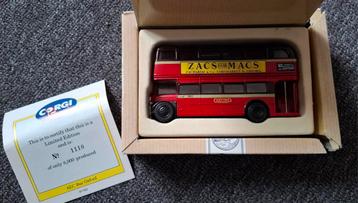 Corgi Engelse bus beschikbaar voor biedingen