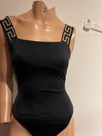 Versace badpak maat  m 3 origineel zgan zwart goud, G, Zwart, Badpak, Ophalen of Verzenden