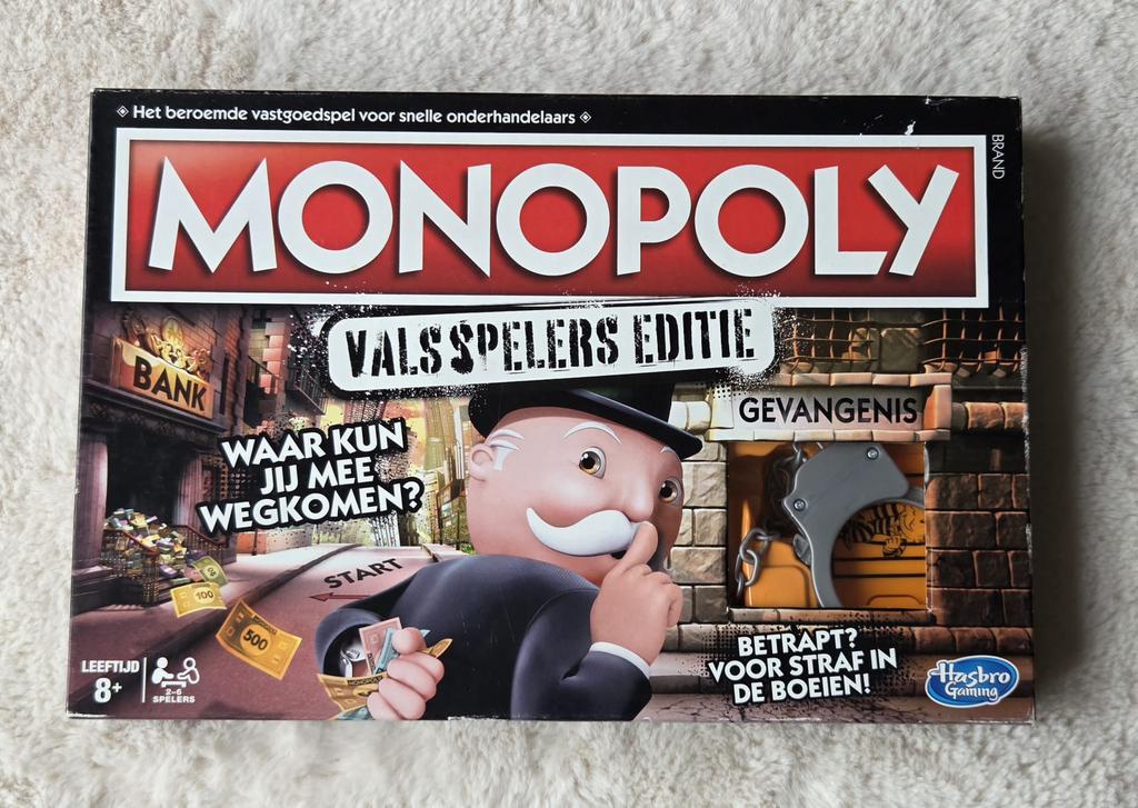 Monopoly Valsspelers editie, Ophalen of Verzenden, Zo goed als nieuw