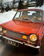 Simca 1100 Brochure met Prijslijst, Ophalen of Verzenden, Gelezen