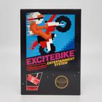 Excitebike - Nintendo NES Black Box 5-screw Hangtab - USA NM, 1 speler, Racen en Vliegen, Ophalen of Verzenden, Zo goed als nieuw
