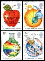 ENGELAND 1987 Isaac Newton, Michel: 1101-04, Postfris., Verzenden, Postfris