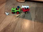 Speelgoed Boerderij Set met Tractor, Ophalen, Zo goed als nieuw, Jongen of Meisje