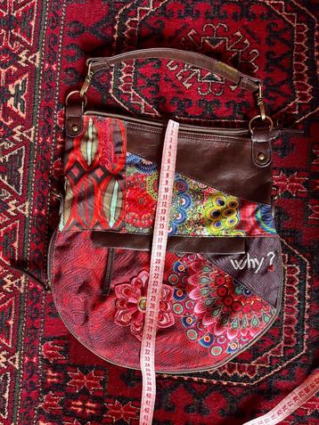 Fleurige designer handtas van het dure merk Desigual 39,99€ beschikbaar voor biedingen