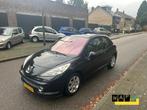 Peugeot 207 1.6-16V XS Pack PANORAMA DAK,NAVI,LEDEREN BEKLED, Auto's, Gebruikt, Zwart, 4 cilinders, 1188 kg