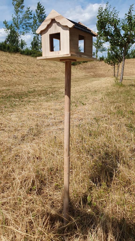 Partij houten sier/ kerst vogelhuisje 80 stuks, Tuin en Terras, Vogelhuisjes en Vogelbaden, Nieuw, Ophalen