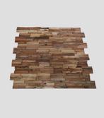 Teak wandpaneel 1m² houtstrip, Huis en Inrichting, Woonaccessoires | Wanddecoraties, Ophalen, Nieuw