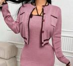 Leuke jasje met bruine detail maat M, Kleding | Dames, Huispakken, Verzenden, Zo goed als nieuw, Maat 38/40 (M), Bruin