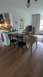 Eettafel walnoot Loods 5, Huis en Inrichting, Tafels | Eettafels, Ophalen, 200 cm of meer, 50 tot 100 cm, Zo goed als nieuw